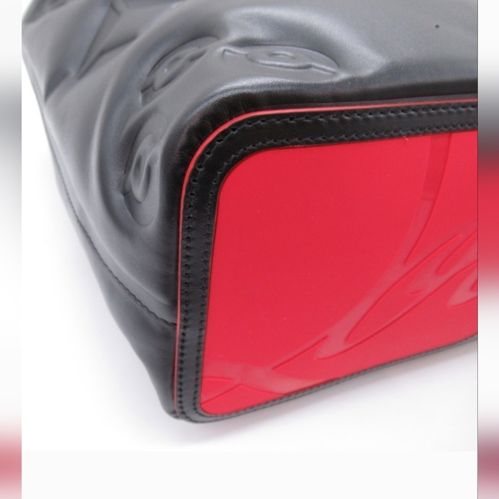 Christian Louboutin Shoulder Bag Black Calf Leather - Picture 5 of 7